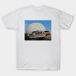 Monorail Cartoon Art T-Shirt